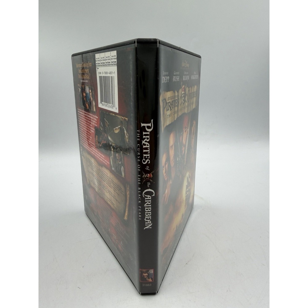 Pirates Of The Caribbean DVD The Curse of the Black Pearl Collector's Edition VG - Picture 2 of 7